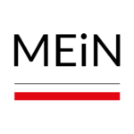 Grafika zawiera logotyp Ministerstwa Edukacji i Nauki (MEiN), czarny napis na białym tle