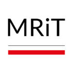 Grafika zawiera logotyp Ministerstwa Rozwoju i Technologii (MRiT), czarny napis na białym tle